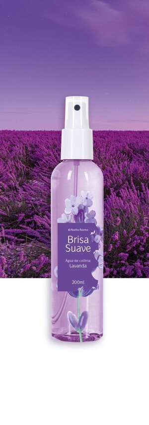 Água de Colônia Brisa Suave Lavanda 200ml