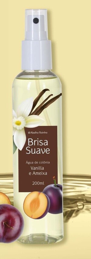 Água de Colônia Brisa Suave Vanilla e Ameixa 200ml