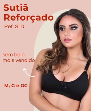 Sutiã Reforçado sem Bojo