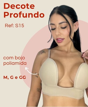 Sutiã Decote Profundo