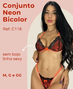 Conjunto Neon Bicolor