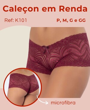 Caleçon em Renda