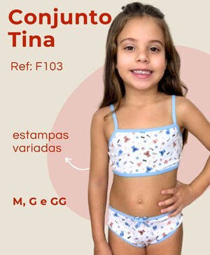 Conjunto Tina Infantil 