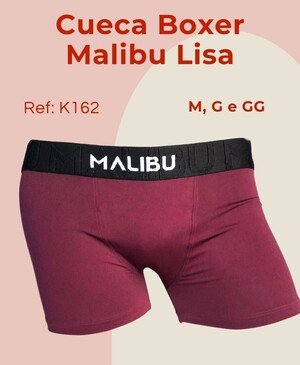 Cueca Boxer Malibu Lisa