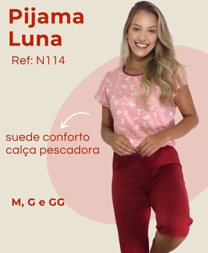 Pijama Luna Calça Pescadora