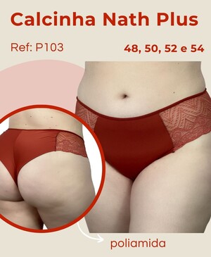 Calcinha Nath Plus Poliamida