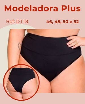 Calça Modeladora 10 Plus Size