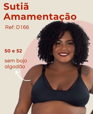 Sutiã de Amamentação Plus Size