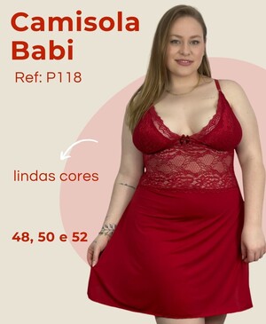 Camisola Babi Plus Size
